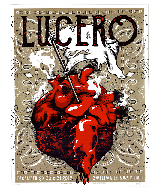 Lucero 2017 - Signed by Daryll Peirce